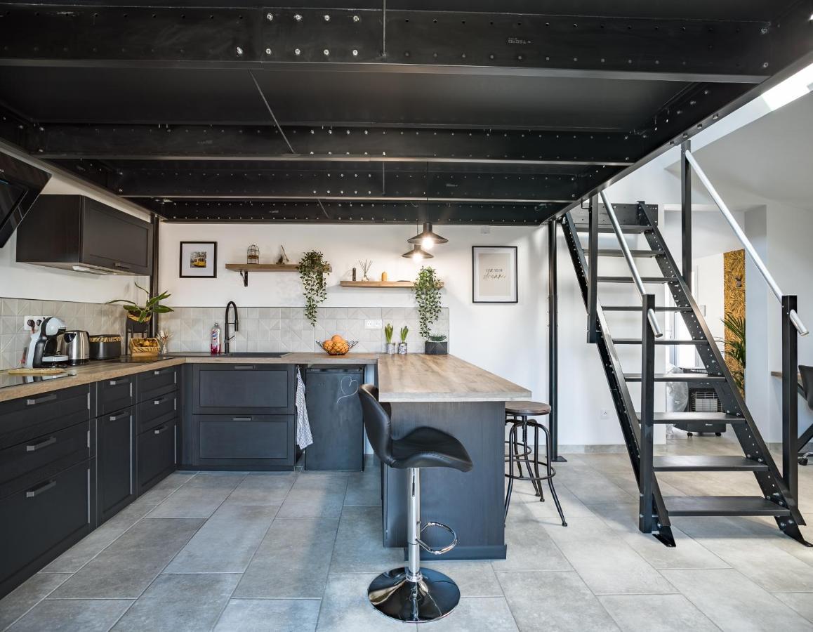 Loft avec jardin et parking privé Lägenhet Troyes Exteriör bild