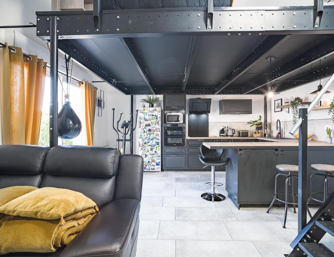 Loft avec jardin et parking privé Lägenhet Troyes Exteriör bild